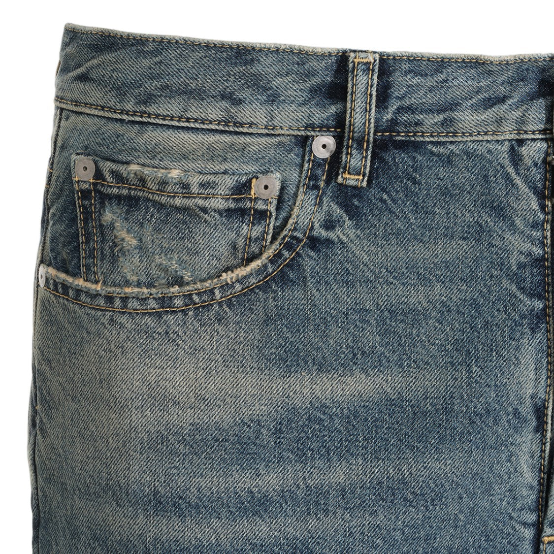 Maison Margiela Distressed Straight-Leg Jeans