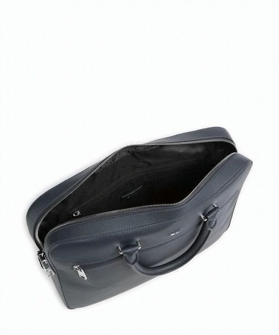 Hugo Boss Structured Black Shoulder Bag