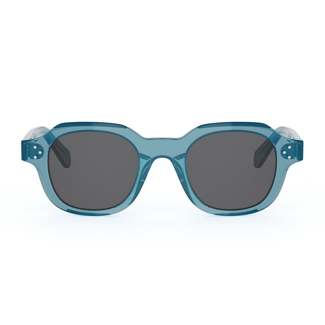 Celine Blue 3 Dots Hd Acetate Round Sunglasses