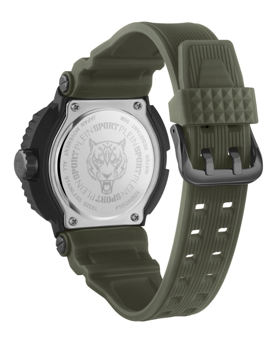 Plein Sport Tiger Power Silicone Watch