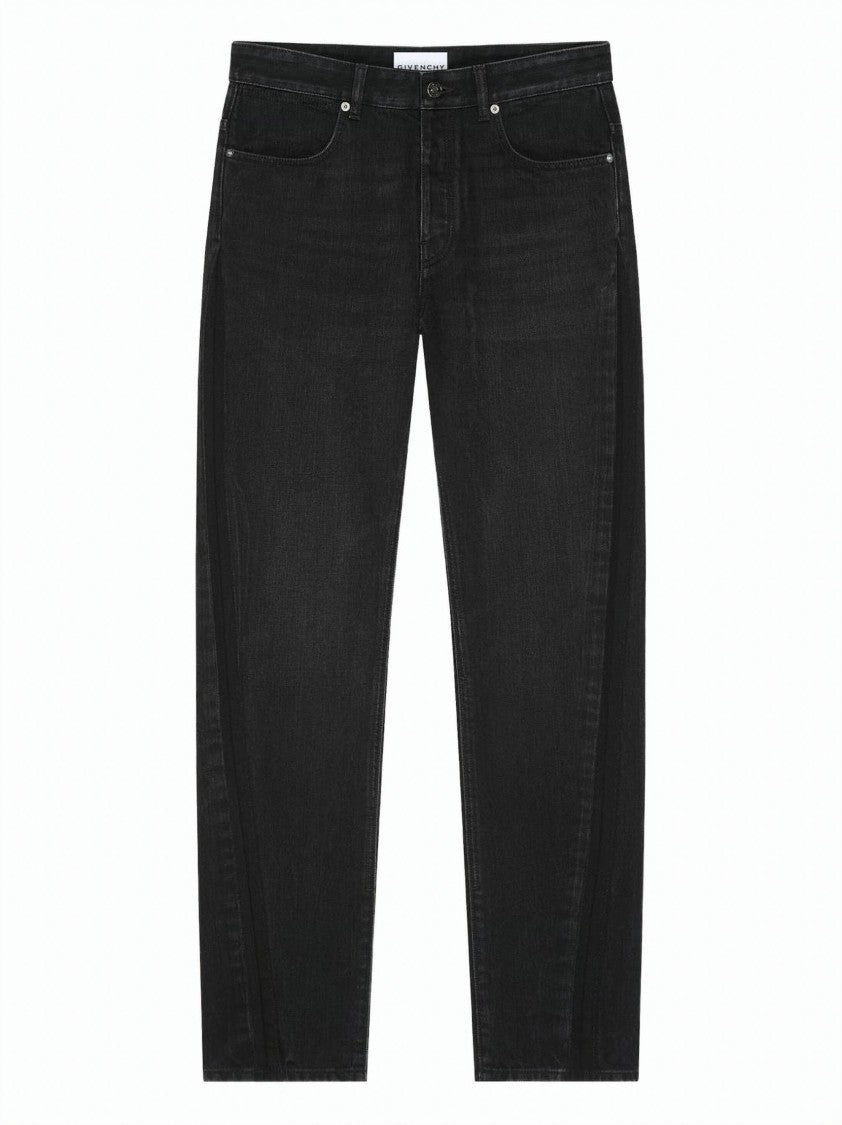 Givenchy Regular Fit Jeans With Tonal Stitching And Classic Five-Pocket Design