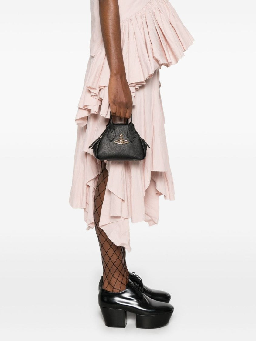 Vivienne Westwood Compact Black Handbag