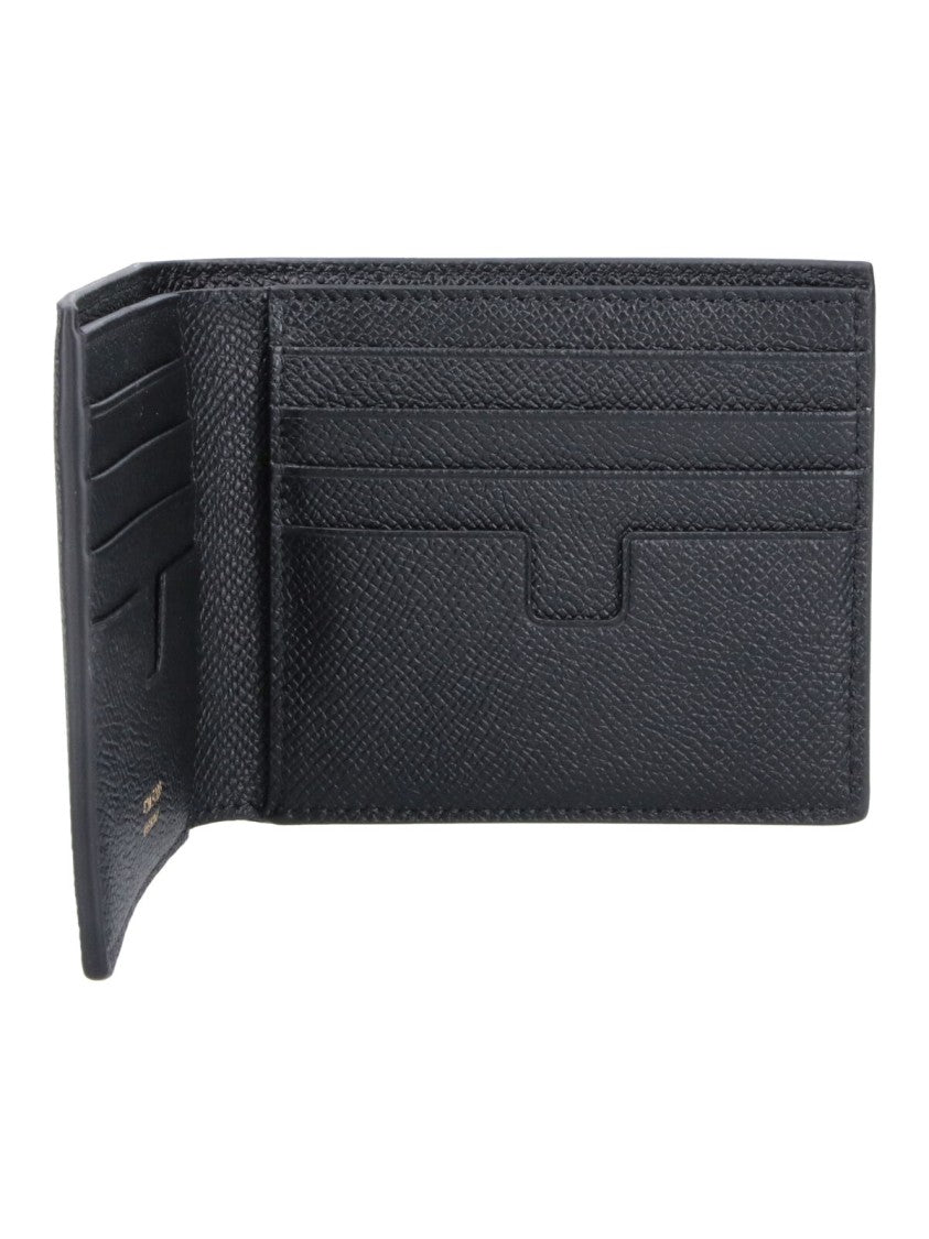 Tom Ford Black T Line Calfskin Wallet