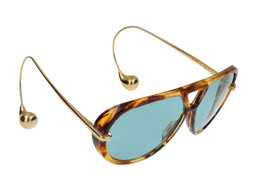 Bottega Veneta Sunglasses Bv1273s 007 Havana Gold Green 63/12/180