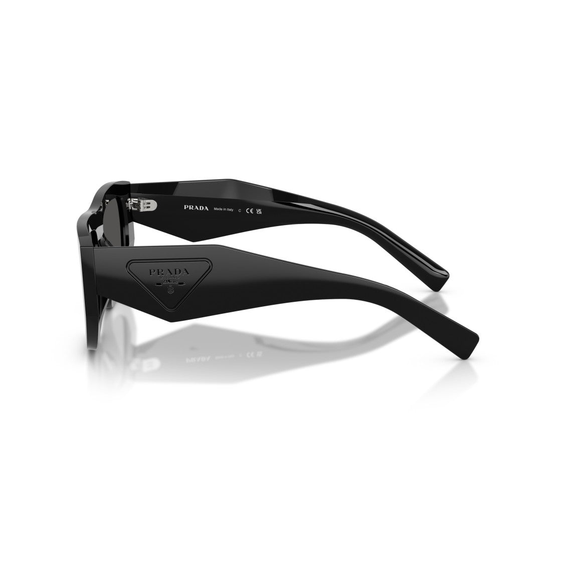 Prada 0Pr D04su Oversized Rectangular Frame Sunglasses