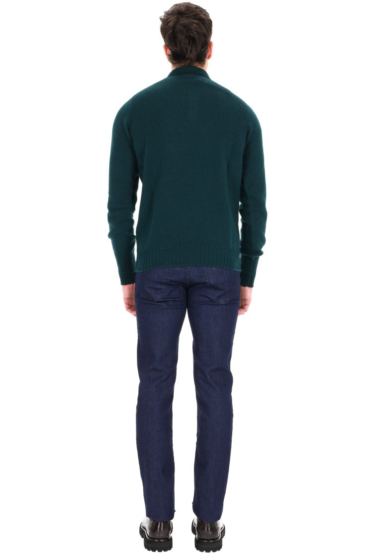Drumohr Lambswool Knit Polo