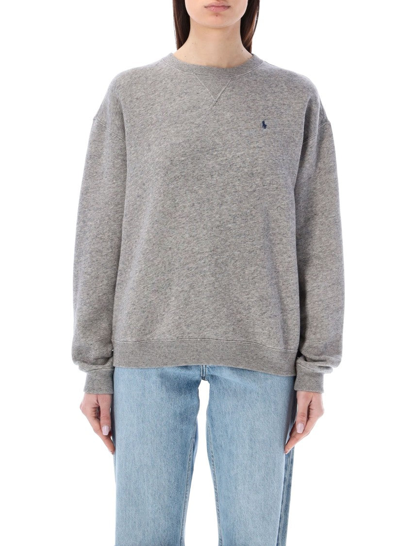 Polo Ralph Lauren Crewneck Sweatshirt With Dropped Shoulders