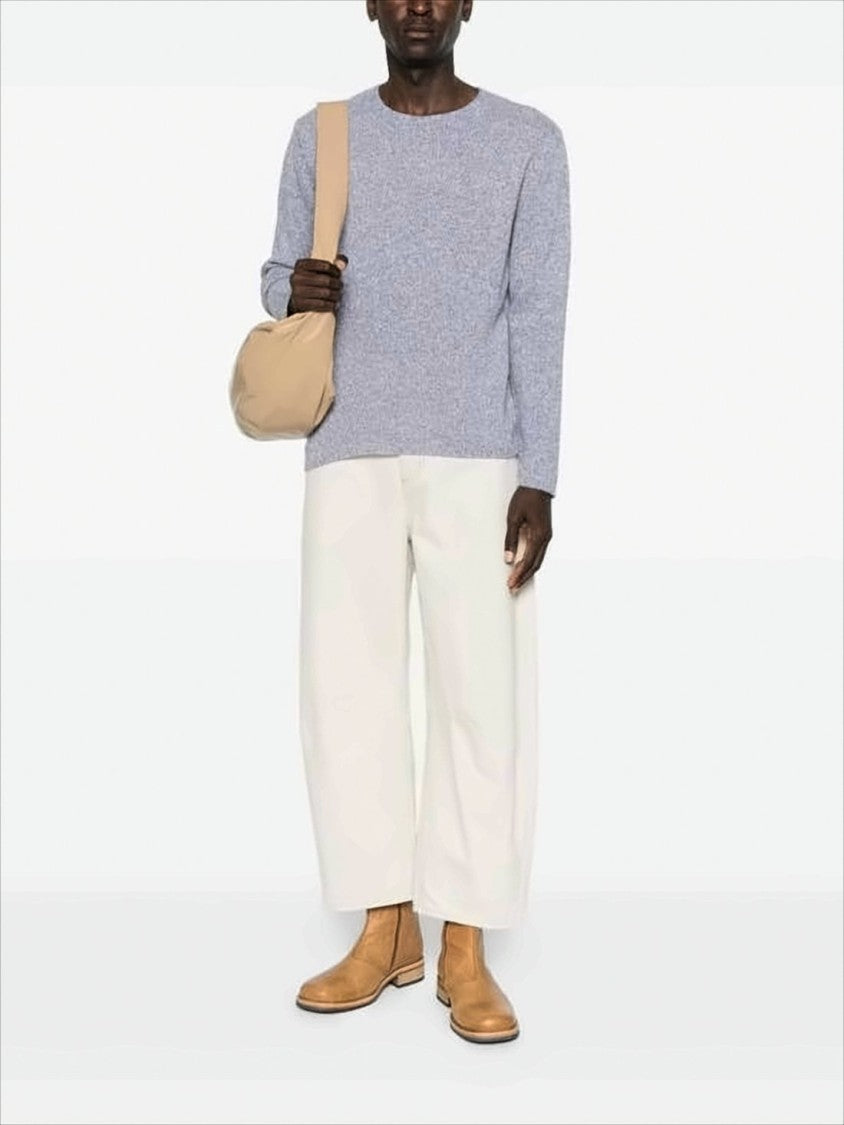 Auralee Finely Knit Wool-Silk Blend Sweater