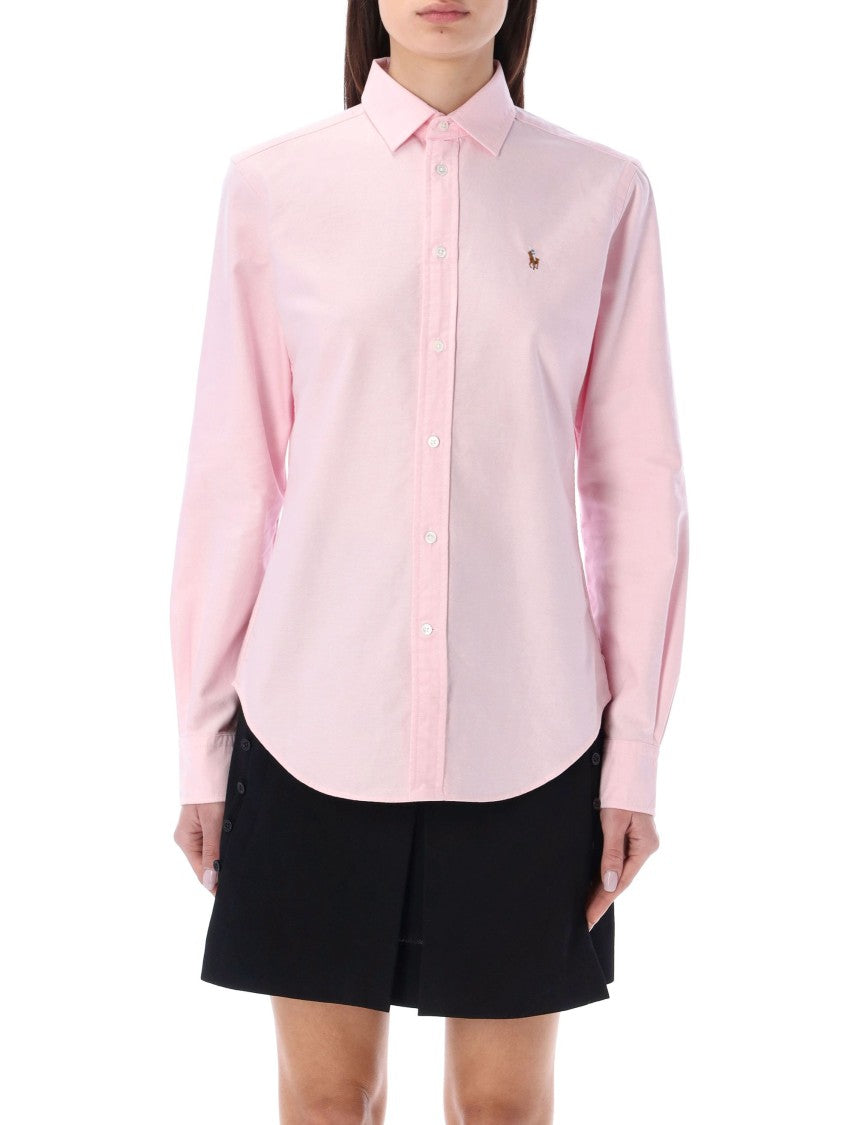 Polo Ralph Lauren Oxford Cotton Shirt With Point Collar