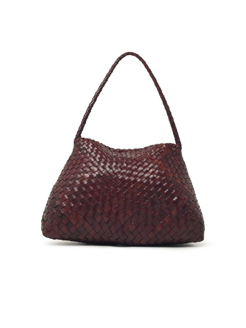 Dragon Diffusion 'Santa Maria' 'Bruciato' Brown Leather Bag