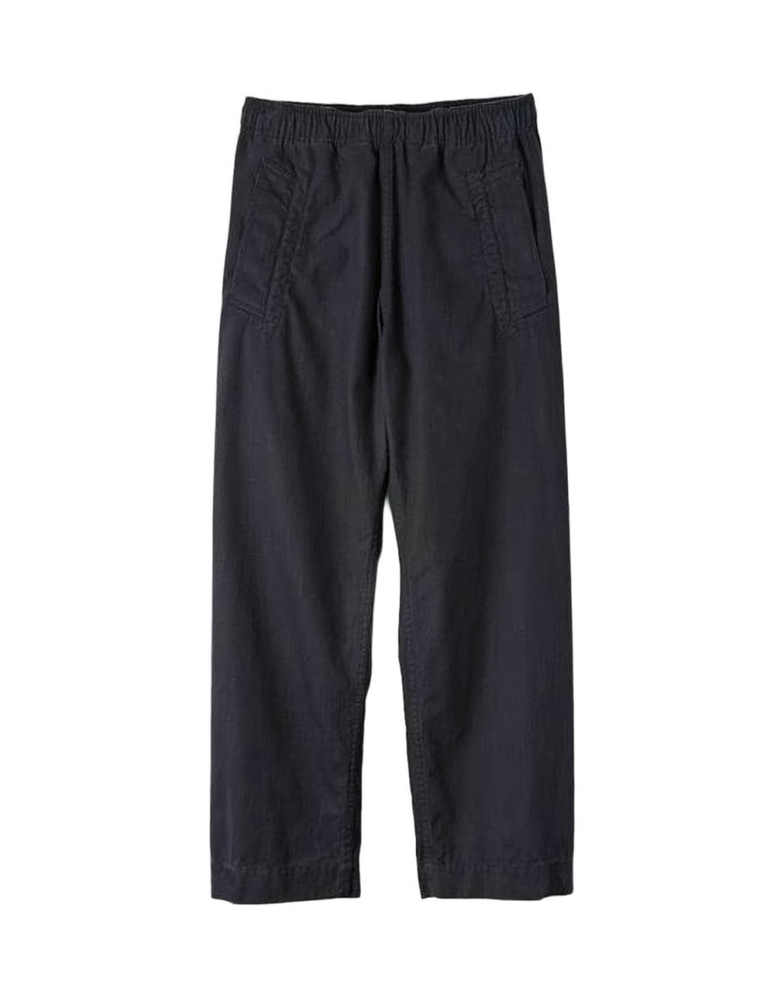 Margaret Howell Relaxed Fit Straight Pants With Elastic Waistband