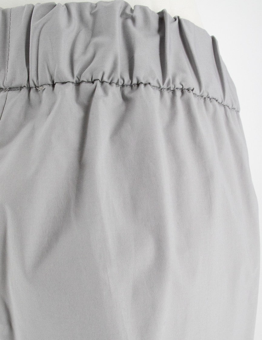 Le Tricot Perugia Tailored Wide Trousers With Elasticated Waistband
