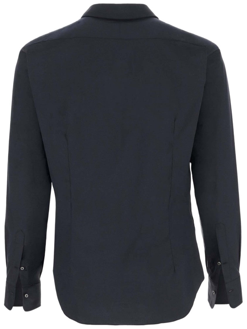 Gherardi Tailored Stretch Cotton-Blend Casual Shirt