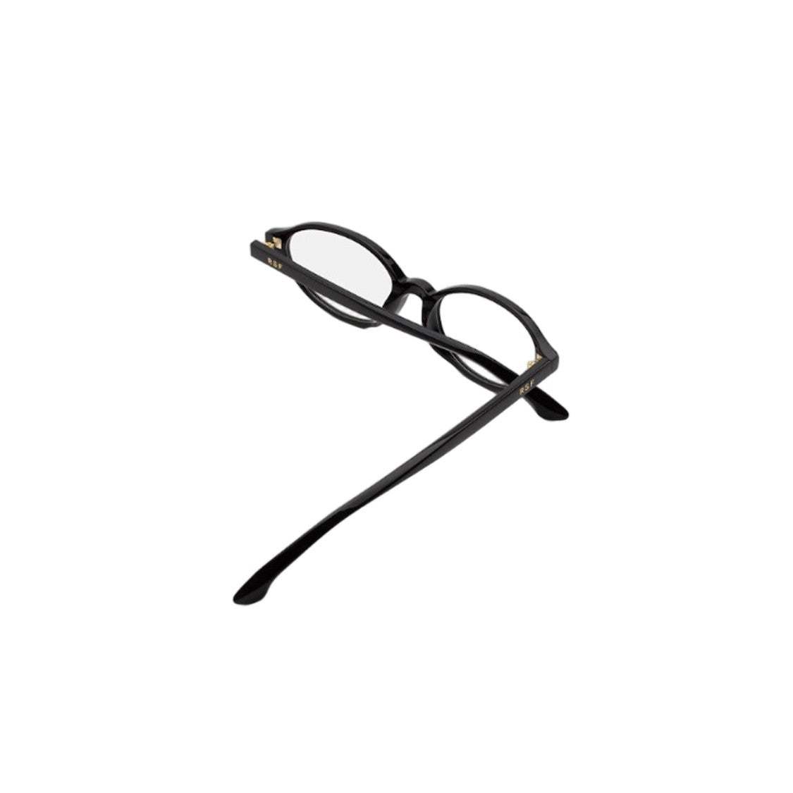 Retrosuperfuture Black Numero 04 Acetate Oval Sunglasses