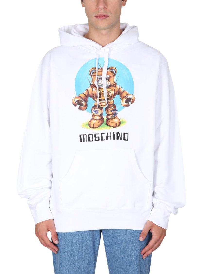 Moschino Teddy Print Sweatshirt
