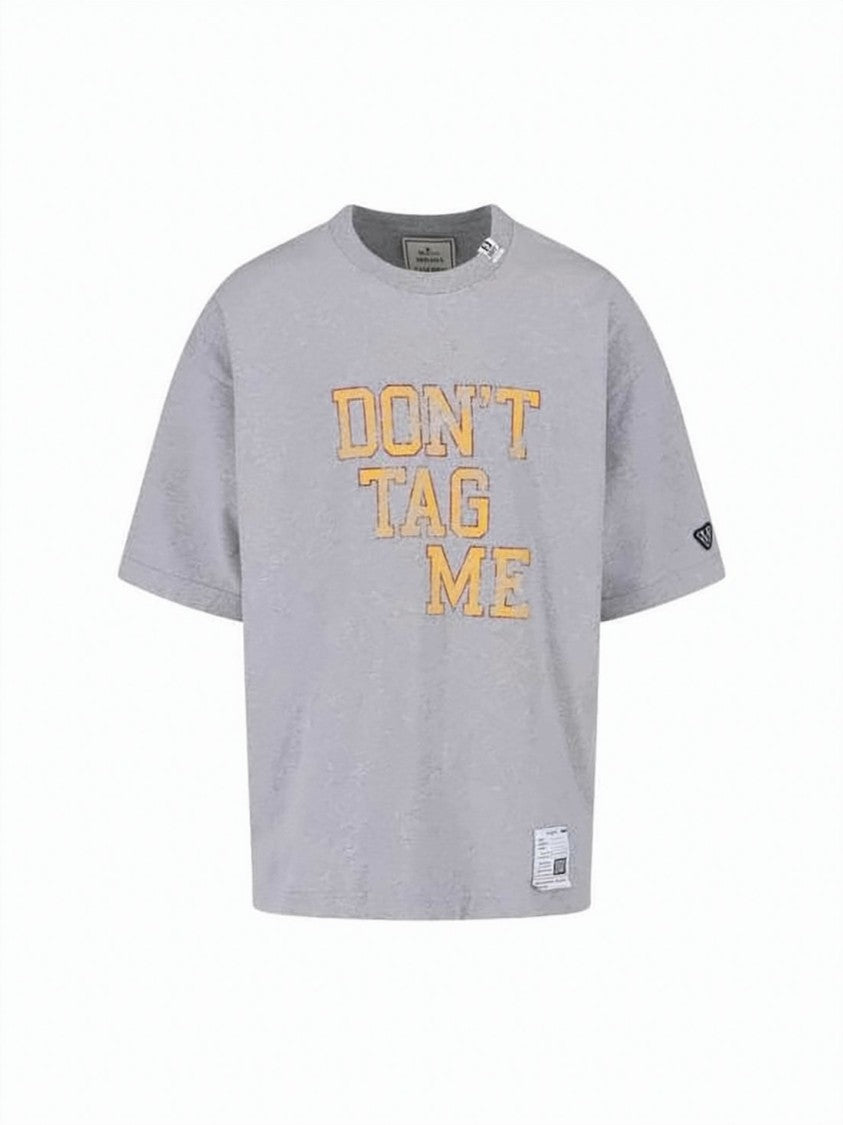 Maison Mihara Yasuhiro Boxy-Fit Cotton T-Shirt With Statement Graphics