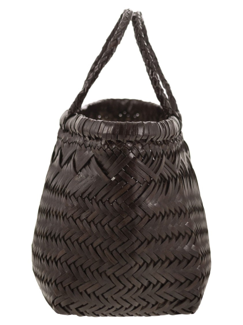 Dragon Triple Jump Small - Woven Leather Bag