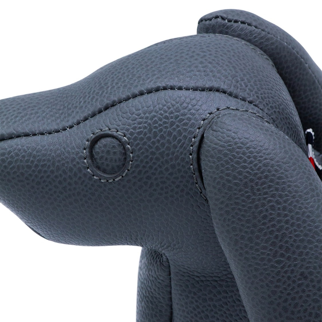 Thom Browne Dachshund-Shaped Handbag With Adjustable Strap And Signature Stripes