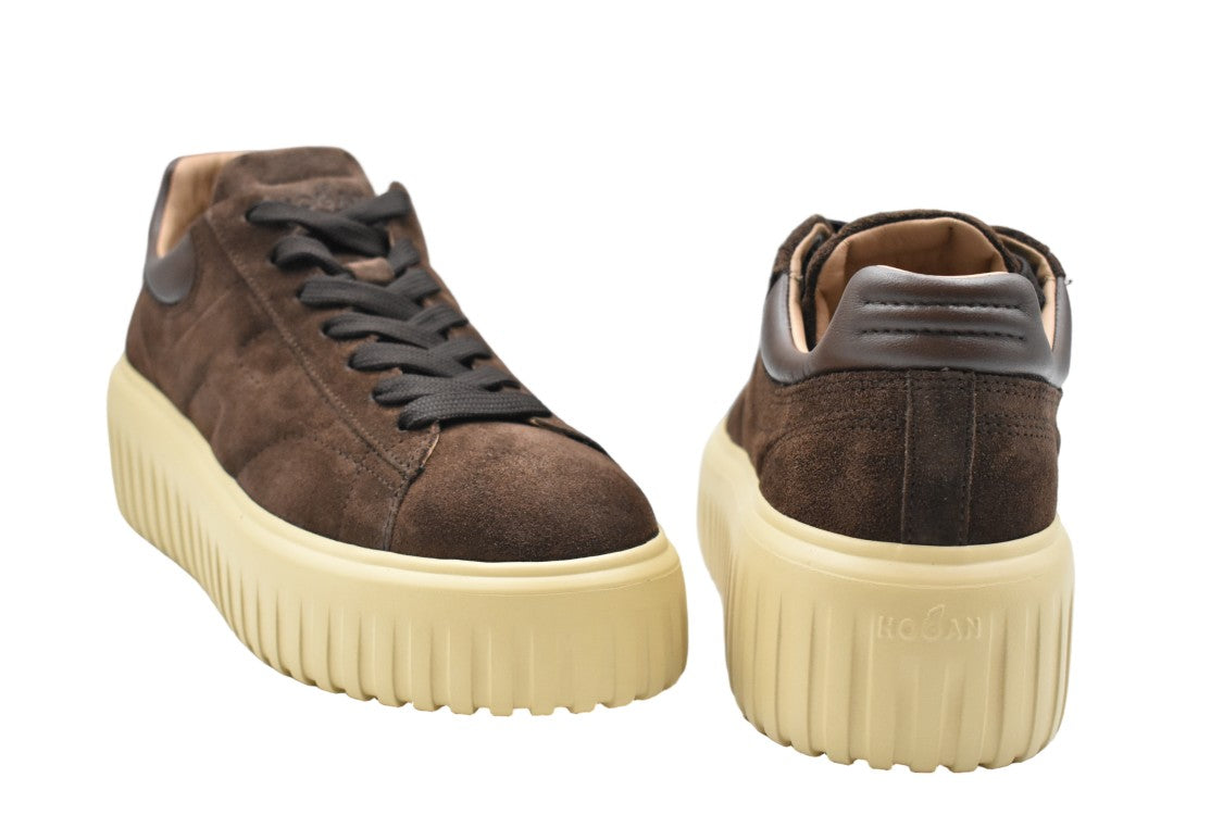 Hogan Suede Low-Top Sneakers