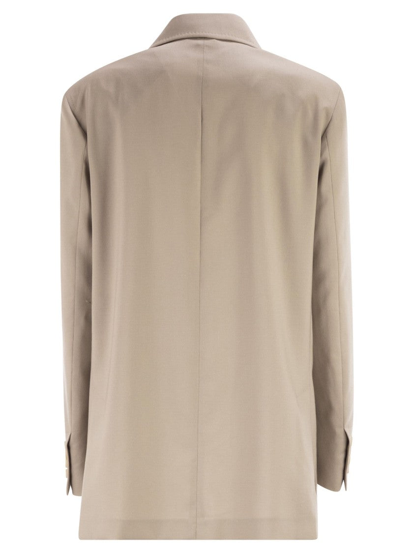 Max Mara Mxmaffari - Single-Breasted Jacket In Wool
