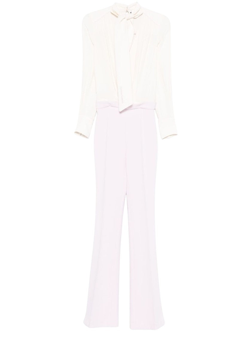 Elisabetta Franchi Fitted Flared Trousers In Soft Viscose With Elegant Color Palette