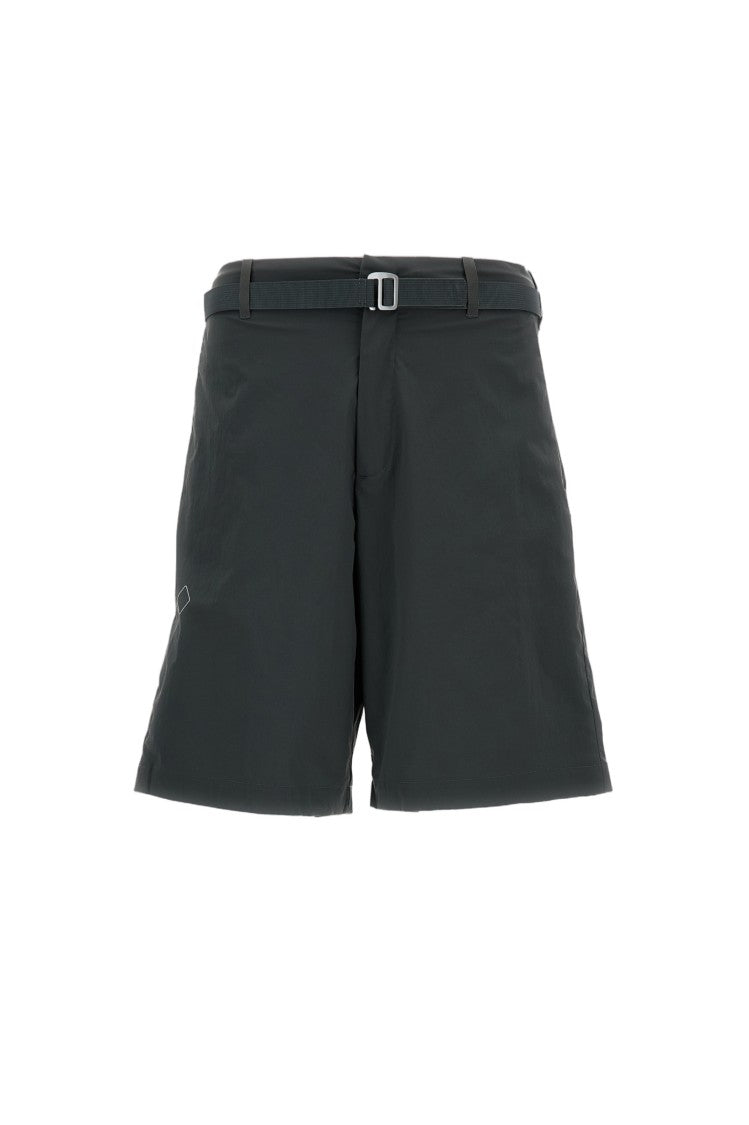 Pas Normal Studios Grey Off-Race Tech Shorts