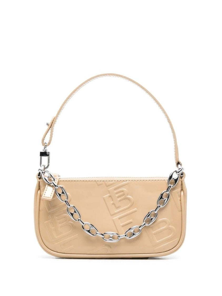 By Far Mini Rachel Kraft Leather Bag