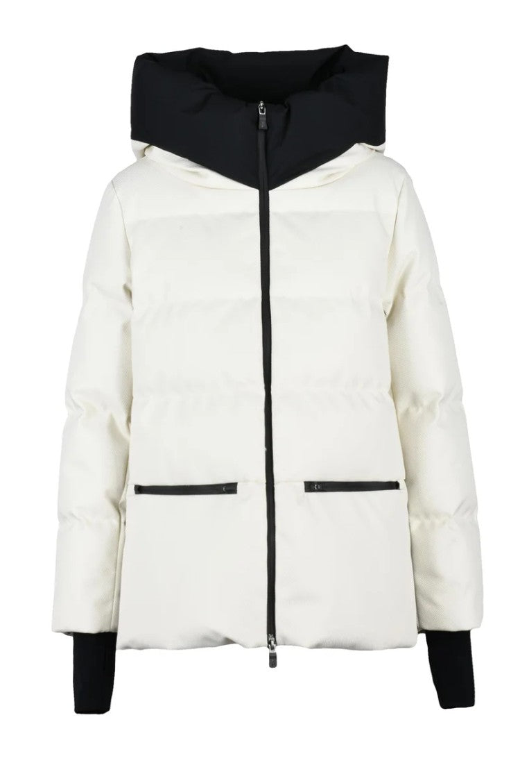 Herno Laminar Laminar Down Jacket Zip - White/Black