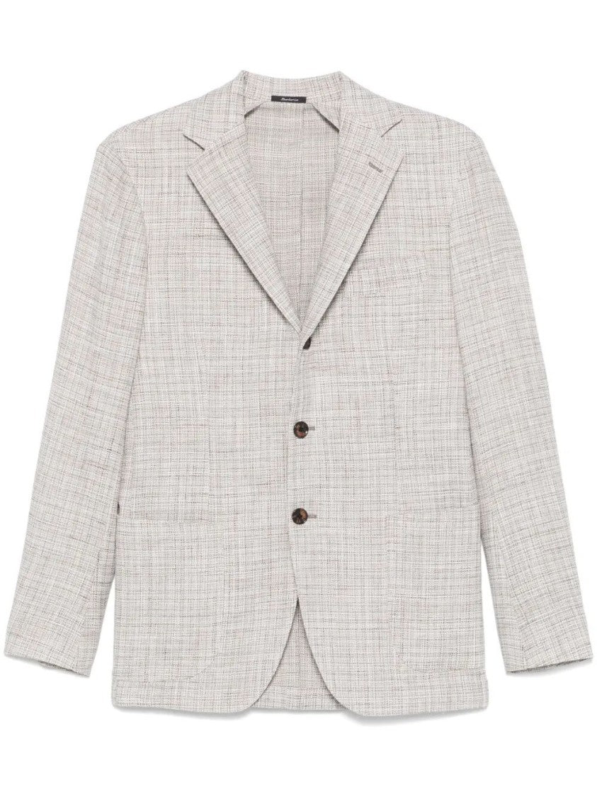 Sartorio Napoli Classic Tailored Wool Jacket