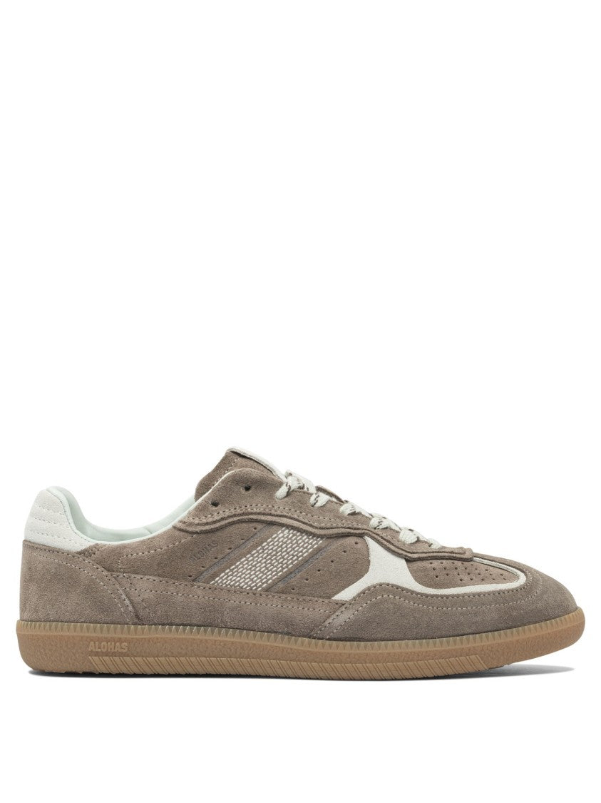 Alohas Tb.490 Rife Taupe Leather Sneakers