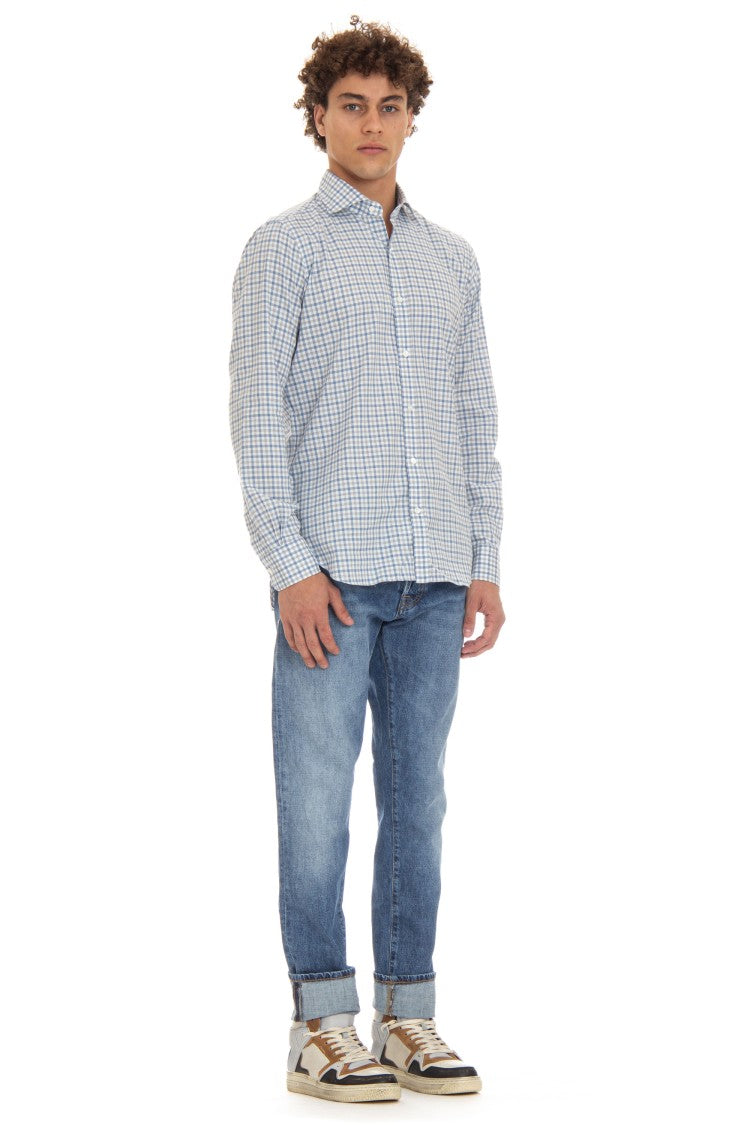 Barba Micro Check Dandylife Shirt
