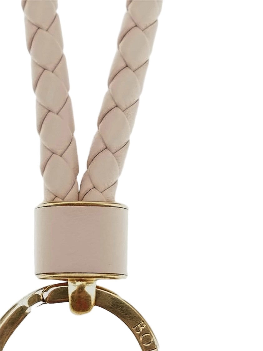 Bottega Veneta Braided Lambskin Leather Keyring