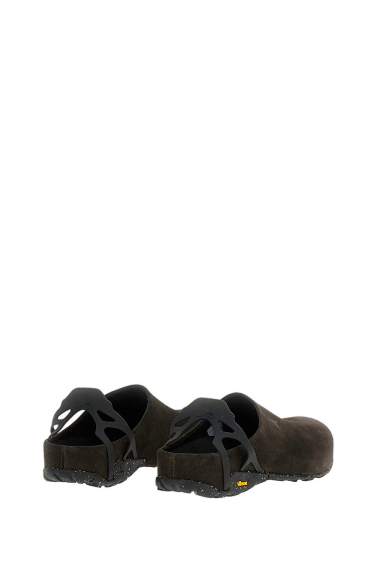 Roa Brown Fedaia Suede Clogs