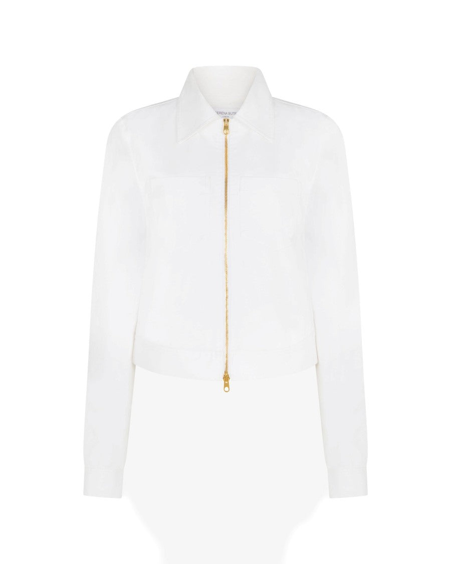 Serena Bute Cargo Jacket '25 - White