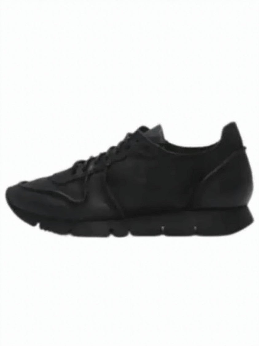 Buttero Matte Finish Low-Profile Sneakers With Subtle Stitching