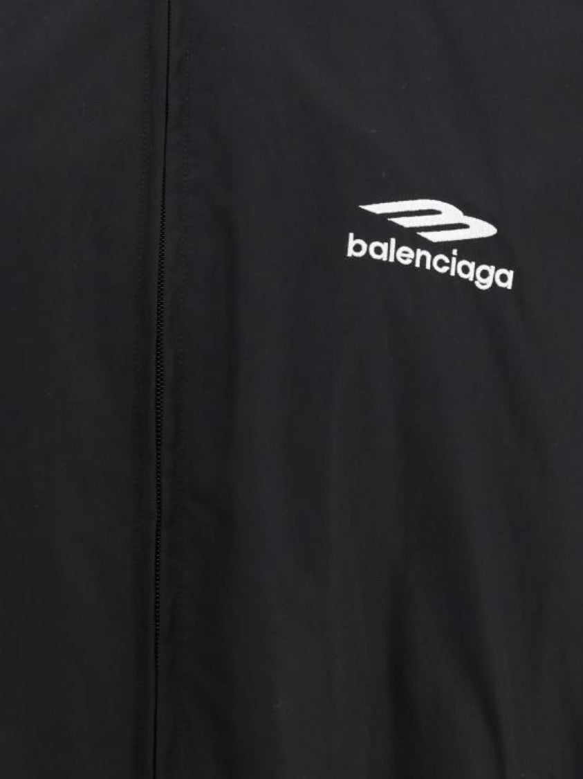 Balenciaga Black Nylon Tracksuit Jacket