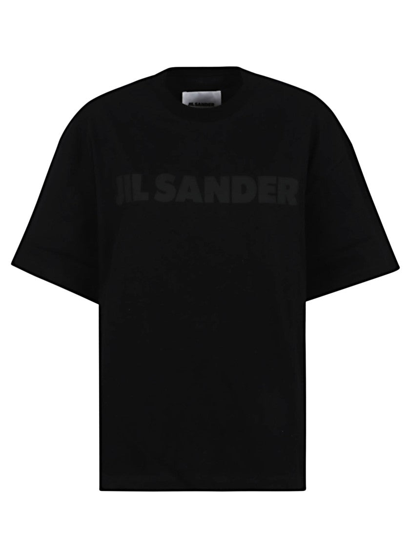Jil Sander Relaxed Fit Black T-Shirt