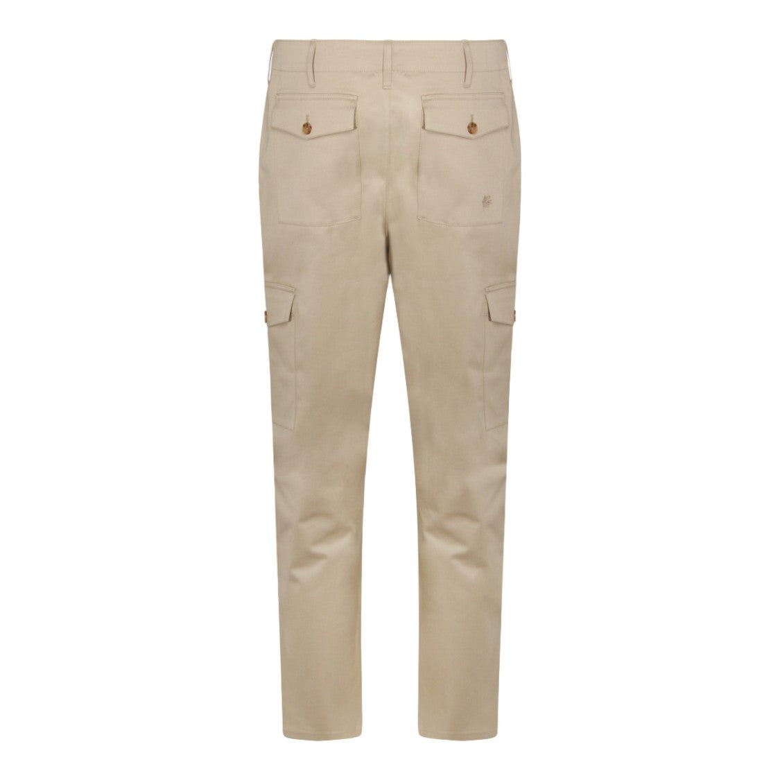 Etro Straight-Leg Casual Trousers With Flap Pockets