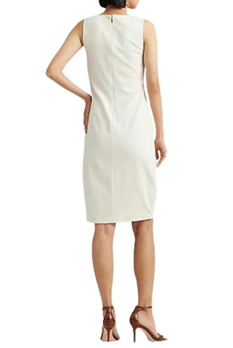 Lauren Ralph Lauren Knee-Length Sleeveless Dress With Round Neckline