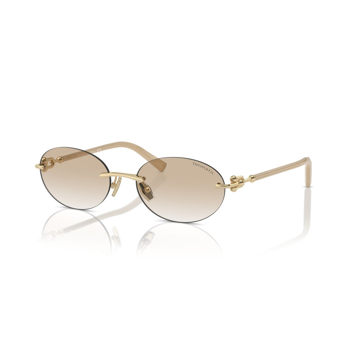 Tiffany & Co. 0Tf3104d Oval Rimless Sunglasses