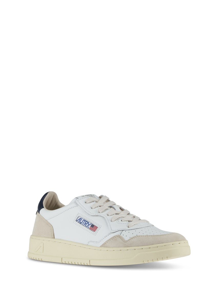 Autry Low-Top Sneakers With Leather And Suede Accents