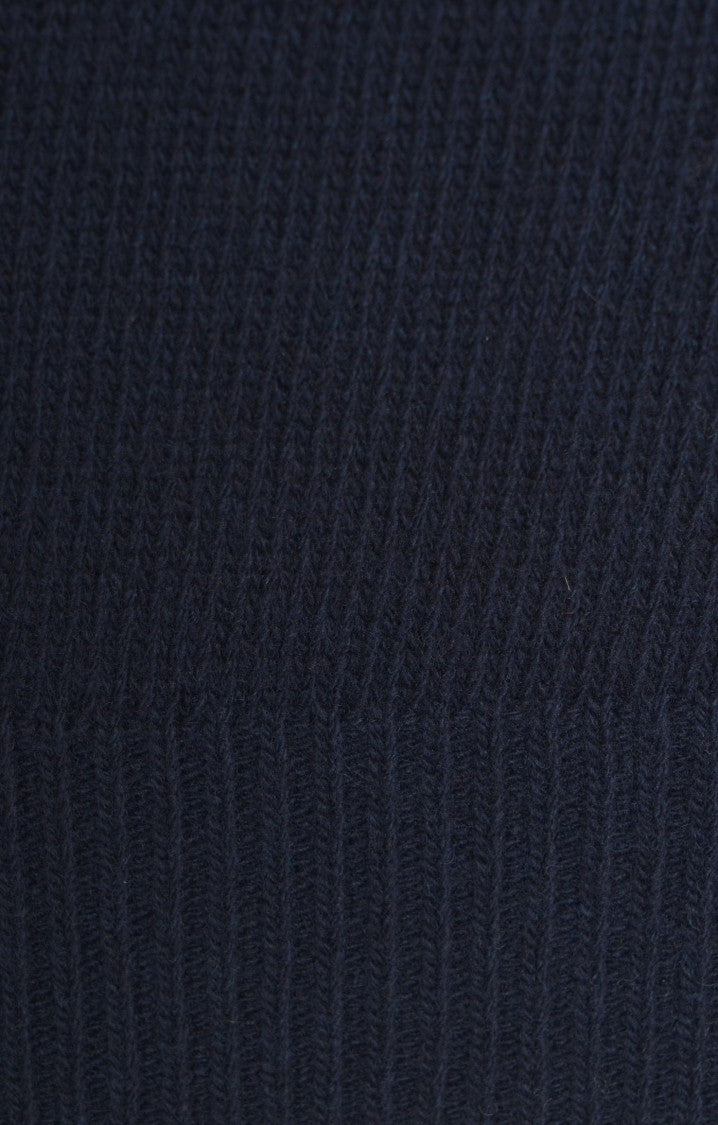 Jucca Virgin Wool Crew Neck Sweater With Ribbed Finishing