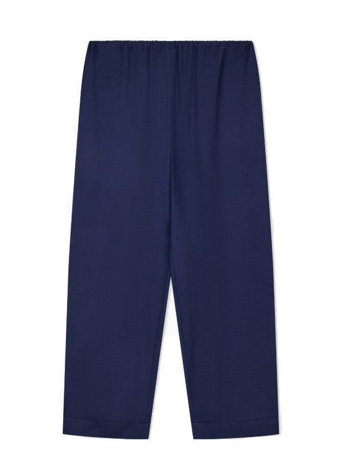 Emporio Armani Micro Leopard Jacquard Elastic Waist Trousers
