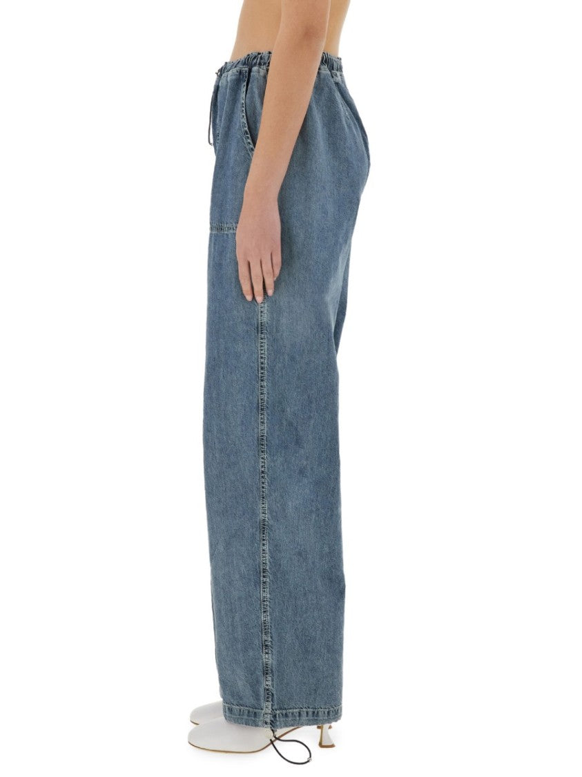 Moschino Cargo Jeans With Adjustable Drawstring Waist