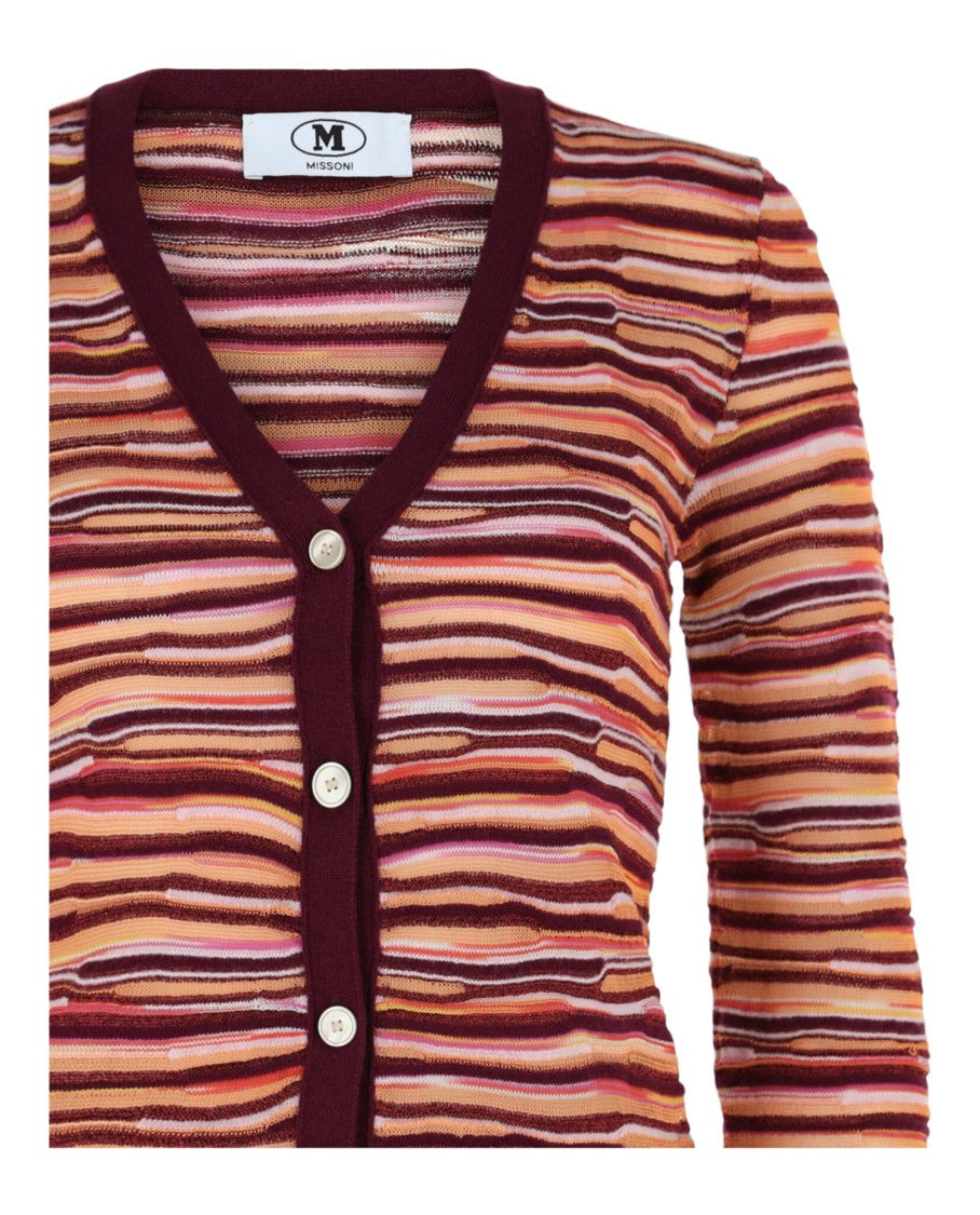 M Missoni Wave Knit Cardigan