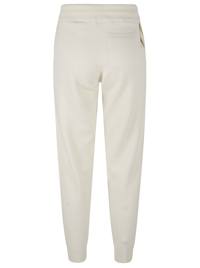 Burberry Relaxed Fit Trousers With Tapered Leg