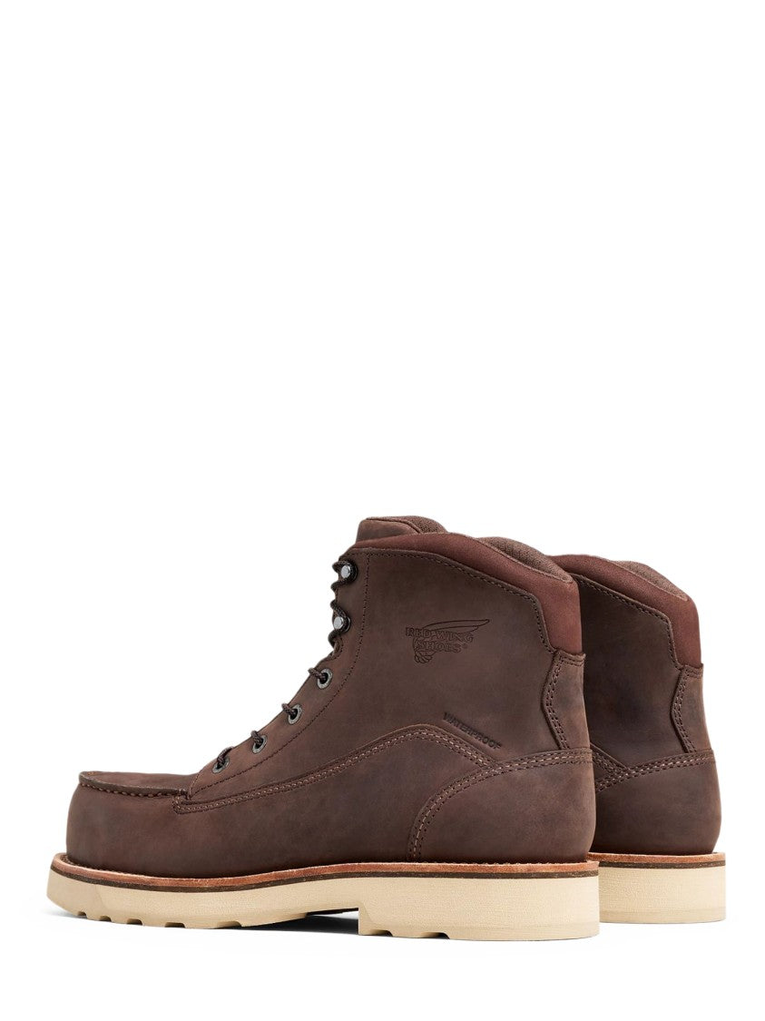 Red Wing Rugged Leather Ankle Boots