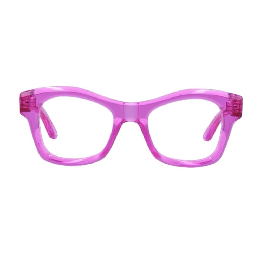 Panetti Eyewear Krystal Early Transparent Fuchsia Acrylic Eyewear