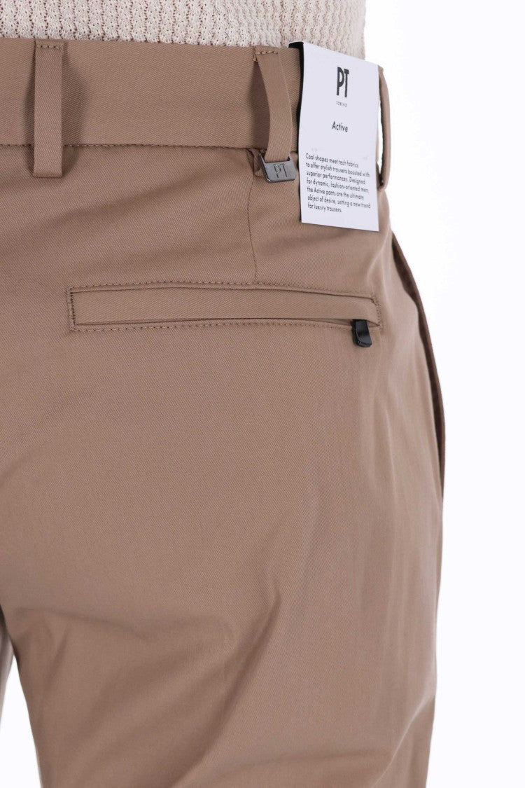 Pt Torino Epsilon Fit Stretch Jersey Trousers