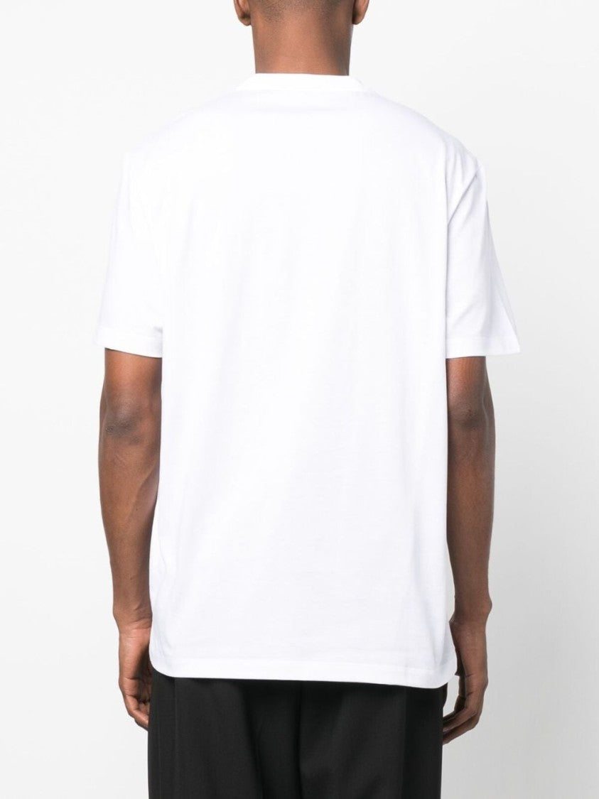 Versace Seashell Baroque-Logo Cotton T-Shirt